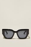 Aubrey Oversized Sunglasses, BLACK - alternate image 1