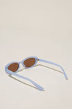 Ophelia Oval Sunglasses, BREEZY BLUE - alternate image 3