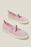 Audrey Mary Jane Plimsoll, PINK CHECK - alternate image 2