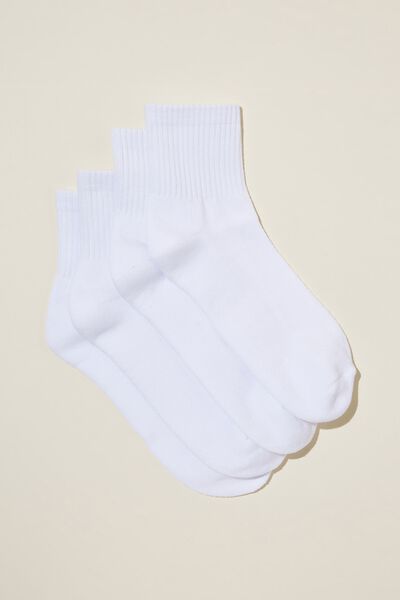 Wide-Ribbed Cotton Short Crew Socks  Beautiful socks, Crew socks, Cotton  shorts