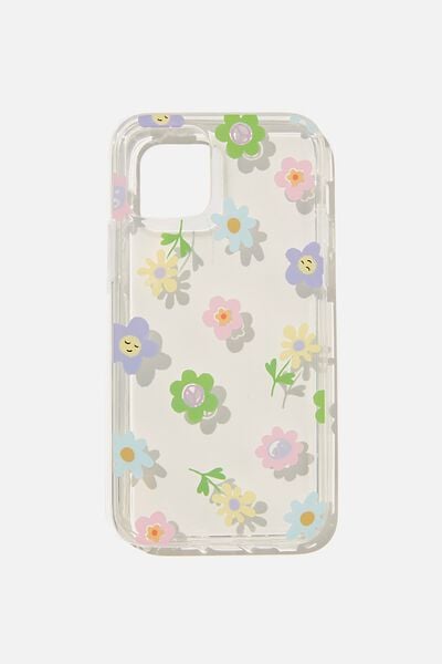 Printed Phone Case Iphone 12/12 Pro, DAISY ICONS