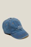 Classic Dad Cap - Vacation Personalised, WASHED DENIM/SURFERS BLUE - alternate image 3