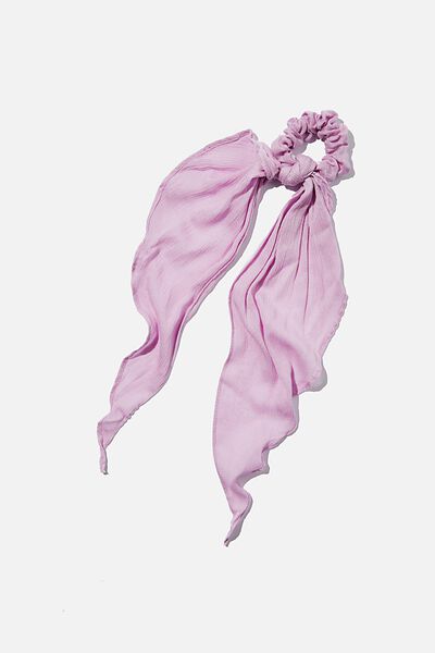 New York Convertible Scrunchie, FROSTY LILAC