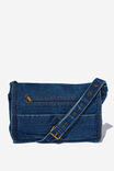 Max Messenger Bag, BLUE DENIM - alternate image 1