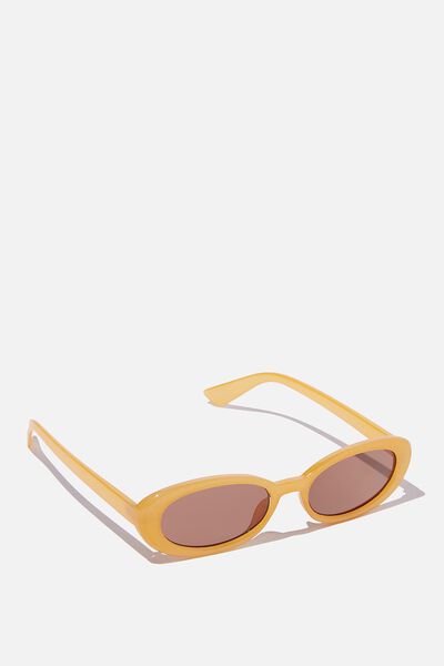 Ophelia Oval Sunglasses, MANGO