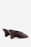 Michelle Wedge, BURGUNDY PATENT PU - example image 3
