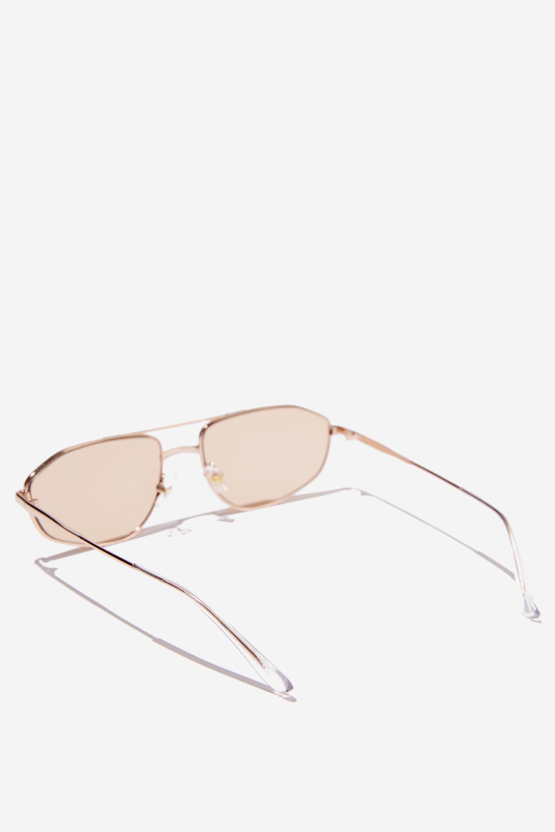 Women Sunglasses | Naomi Angled Aviator Sunglasses - KU44720