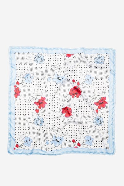 Daisy Scarf, ROZANNA ROSE/BLUE