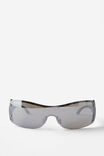 Simi Shield Sunglasses, BLACK REVO - alternate image 1