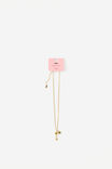 Rubi X Luyanda Zwane, WATERPROOF NECKLACE GOLD KEY LOCK - example image 2