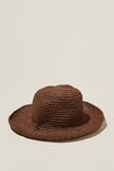 Brooke Bucket Hat, CHOCOLATE - alternate image 1