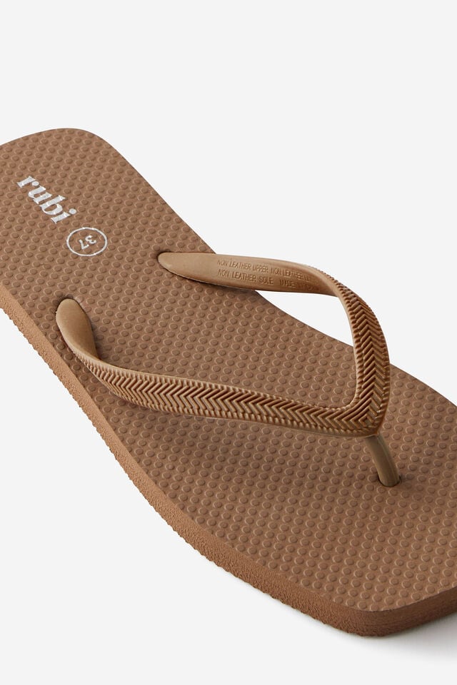 The Rubi Square Toe Flip Flop, ROEBUCK