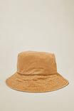 Willow Washed Bucket Hat, TOFFEE - alternate image 1