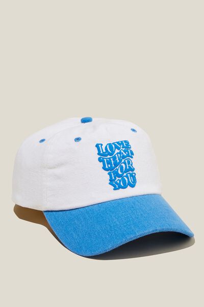Classic Dad Cap, LOVE THAT FOR YOU/WHITE