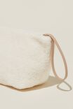 The Holiday Cosy Pouch, ECRU SHERPA - alternate image 2