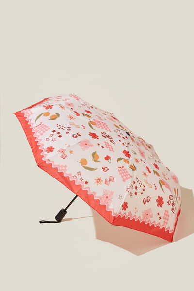 Rainy Day Compact Umbrella, HOLIDAY MODE