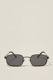 Óculos de Sol - Taylor Metal Sunglasses, BLACK/BLACK - vista alternativa 1