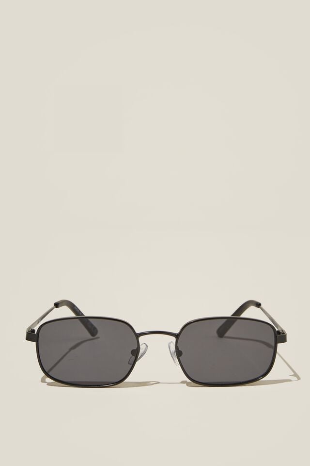 Óculos de Sol - Taylor Metal Sunglasses, BLACK/BLACK