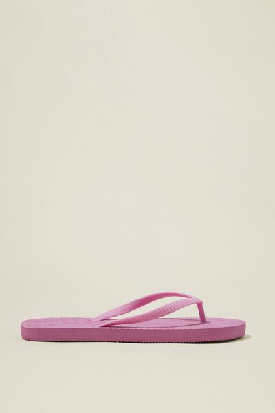 The Rubi Flip Flop, BUTTERFLY PLACEMENT PINK