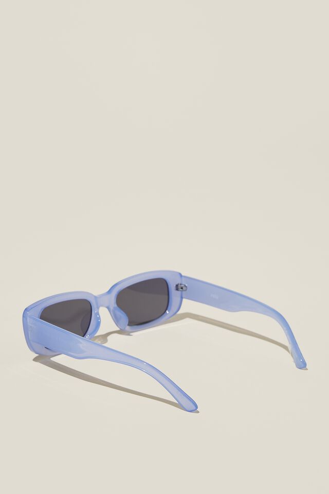 Abby Rectangle Sunglasses, HORIZON BLUE