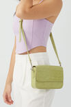 Lexi Cross Body Bag, GREEN TEXTURE - alternate image 1