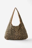 Ava Tote Bag, LEOPARD CANVAS - alternate image 1