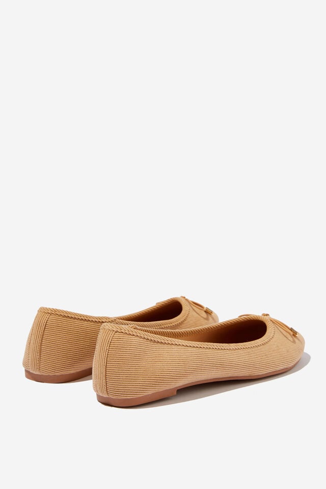 Emma Bow Ballerina, CAMEL CORD