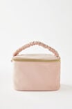 The Holiday Bow Beauty Bag, BLUSH VELVET - alternate image 1