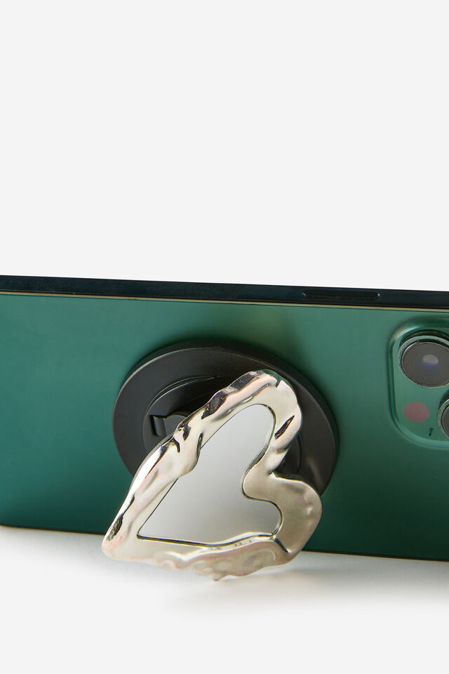 Tech Mate, SILVER CHROME HEART