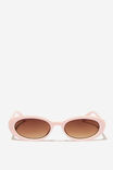 Ophelia Oval Sunglasses, BERRY BLUSH - alternate image 1