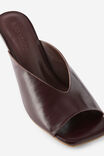 Michelle Wedge, BURGUNDY PATENT PU - example image 2