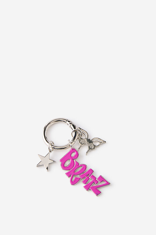 Bag Charm, LCN BTZ BRATZ SILVER BUTTERFLY