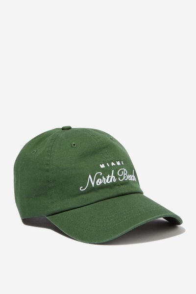 Classic Dad Cap, MIAMI NORTH BEACH/DEEP GREEN