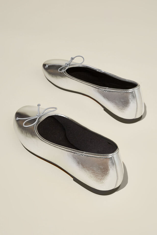 Romy Ballet, SILVER TEXTURED