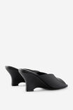 Michelle Wedge, BLACK PU - example image 3