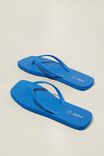 The Rubi Square Toe Flip Flop, SOLID COBALT BLUE - alternate image 3