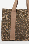 The Stand By Tote, LEOPARD CANVAS - alternate image 2