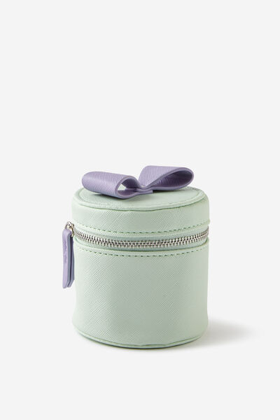 The Holiday Mini Jewellery Case, MINT/LILAC