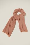 Millie Mid Weight Scarf, CAMEL - alternate image 1