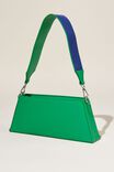 Maxine Shoulder Bag, GREEN/COBALT BLUE - alternate image 2