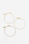 Select Colour: GOLD OVAL CUBIC ZIRCONIA TENNIS