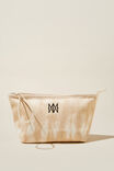 Commuter Pouch - Monogram Personalisation, TAUPE/WHITE TIE DYE - alternate image 2