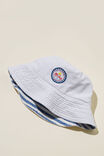 License Reversible Bucket Hat, LCN DIS MICKEY SAILING WHITE/STRIPE - alternate image 2