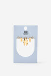Select Color: GOLD ROUND RECTANGLE DIA