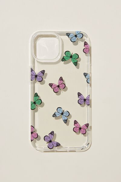 Printed Phone Case Iphone 14, BUTTERFLY YDG