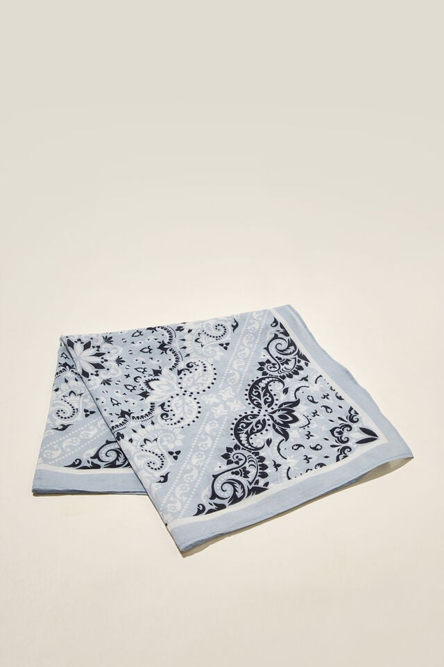 Bandana Scarf, HORIZON BLUE