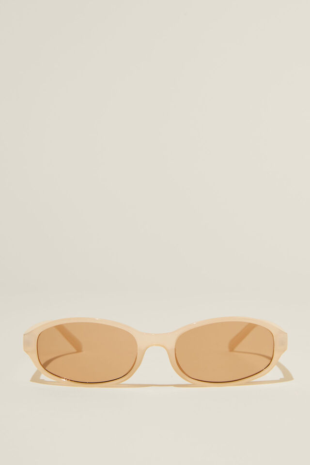 Louie Racer Sunglasses, MID TAUPE/BROWN