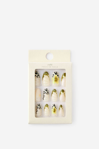 Press On Nails, BLOOMING CHARTRUESE.
