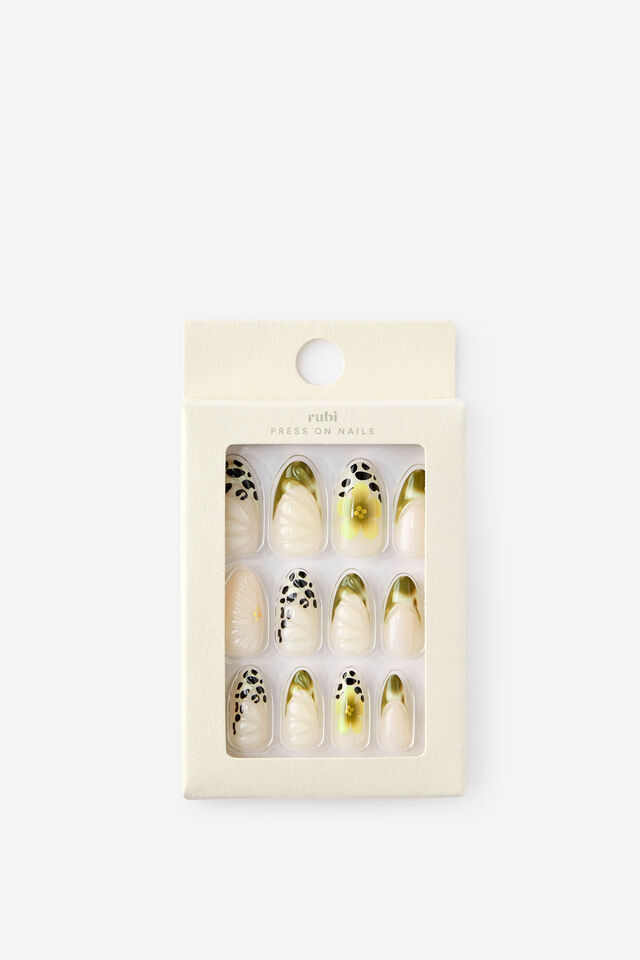 Press On Nails, BLOOMING CHARTRUESE.