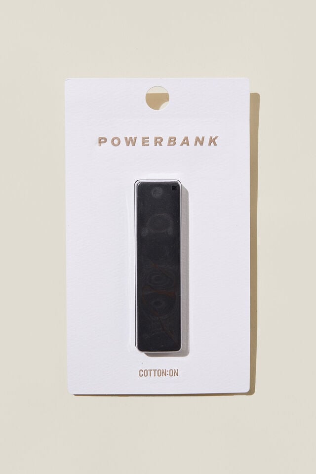 Charge On The Go Power Bank, BLACK